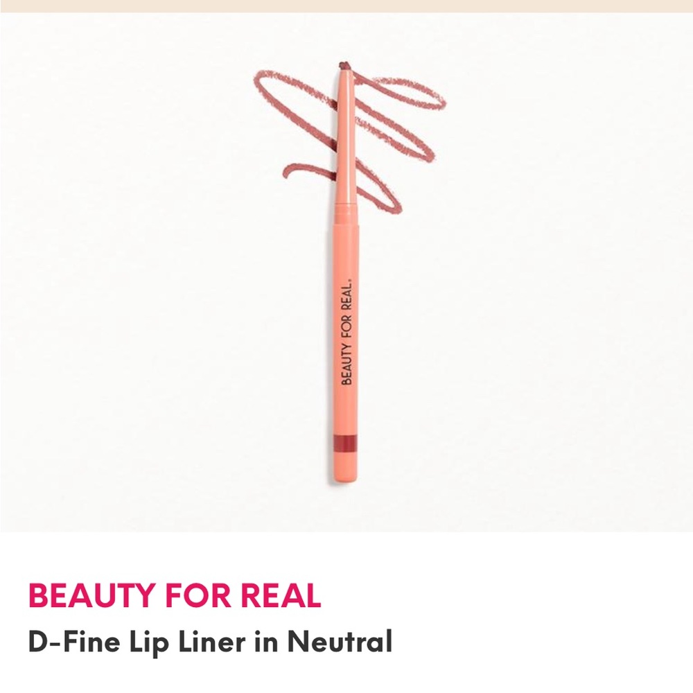 Beauty for Real D-Fine Lip Liner in Neutral Deep